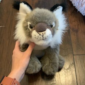 Bobcat stuffed animal wild republic